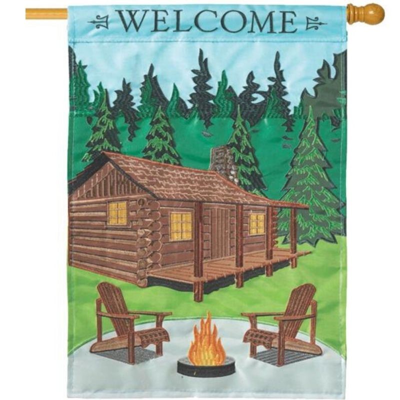 Cabin House Flag